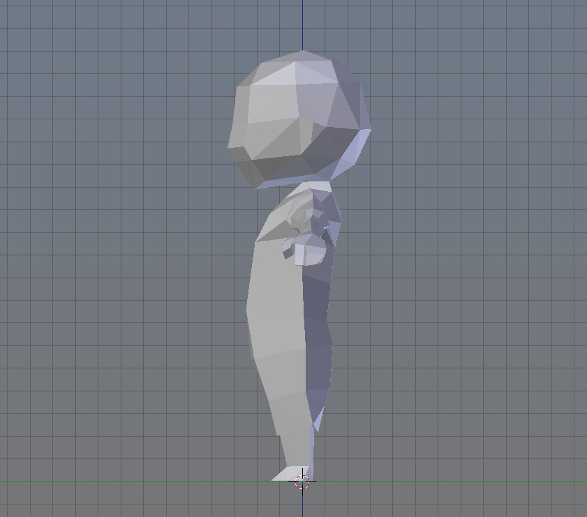 Unnamed low poly character preview image 4